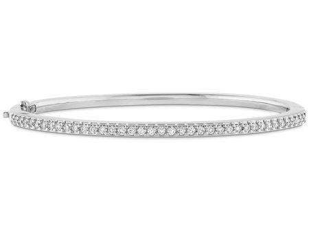 Hearts On Fire Classic Prong Set Diamond Bangle Hot on Sale