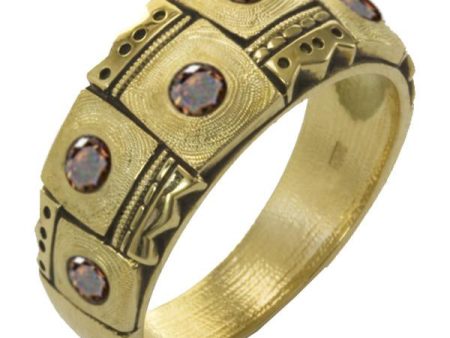 Alex Sepkus Crowned Heads Dome Ring - R-159DC Online Hot Sale