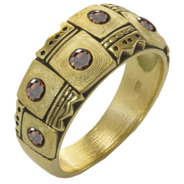 Alex Sepkus Crowned Heads Dome Ring - R-159DC Online Hot Sale