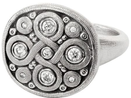 Alex Sepkus Celtic Spring Dome Large Ring - R-161PA Online