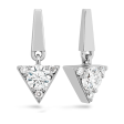 Hearts On Fire Triplicity Triangle Diamond Drop Earrings For Discount