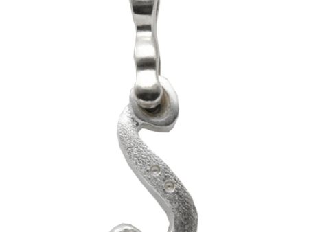 Alex Sepkus Letter S Pendant Necklace with Bail - M-SP on Sale