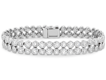 Hearts On Fire Double Bezel Diamond Bracelet Cheap