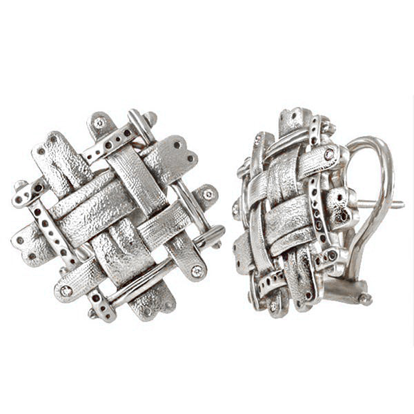 Alex Sepkus Woven Earrings - E-175PD Hot on Sale