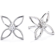 Hearts On Fire Potpourri Four Leaf Diamond Stud Earrings Online Hot Sale