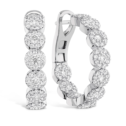 Hearts On Fire Fulfillment Diamond Hoop Earrings Fashion