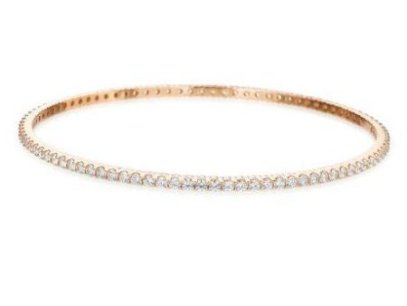 Hearts On Fire Eternity Channel Diamond Bangle on Sale