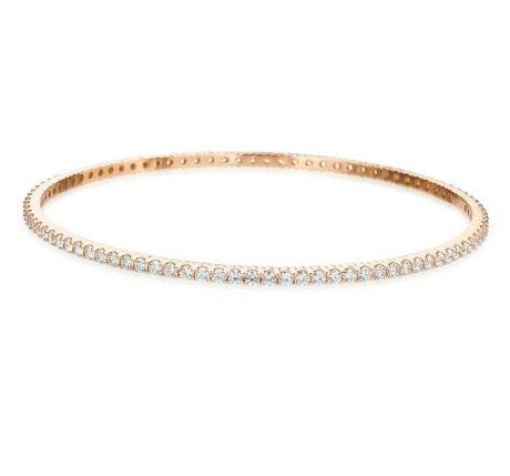 Hearts On Fire Eternity Channel Diamond Bangle on Sale