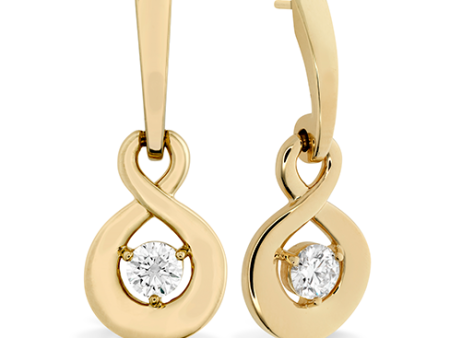 Hearts On Fire Optima Single Diamond Drop Earrings For Cheap