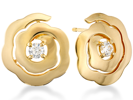 Hearts On Fire Lorelei Floral Diamond Earrings For Cheap