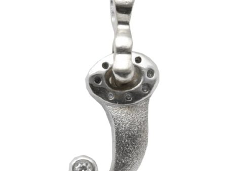 Alex Sepkus Letter J Pendant Necklace with Bail - M-JP For Sale