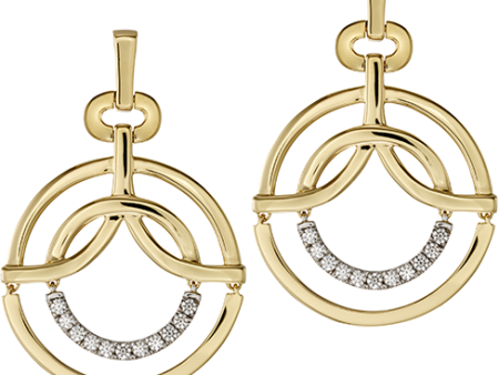 Hearts On Fire Copley Single Circle Diamond Earrings Discount