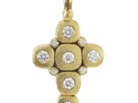 Alex Sepkus Candy Cross Pendant Necklace - M-55D For Sale