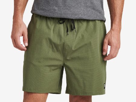 Fields 17” Elastic Waist Walk Short Online Sale