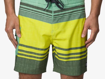 Casey Stripe Boardshort 17  Online Sale