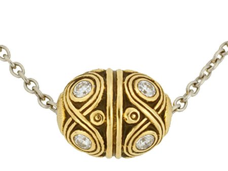 Alex Sepkus Carved Ball Pendant Necklace - M-6 Online Sale