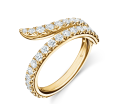 Vela Double Row Pave Ring Online Sale