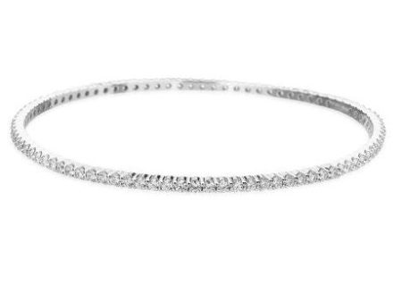 Hearts On Fire Eternity Channel Diamond Bangle Supply