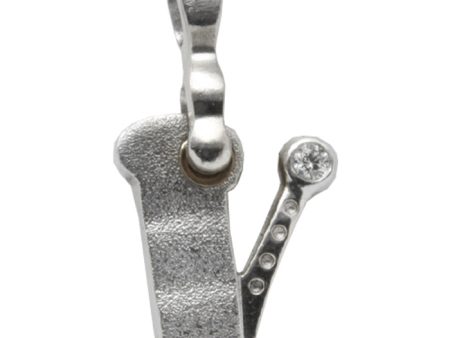 Alex Sepkus Letter V Pendant Necklace with Bail - M-VP Online now