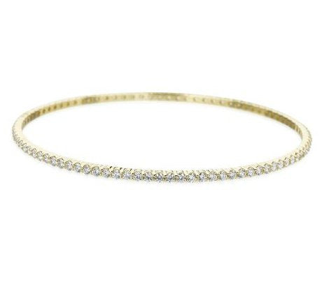 Hearts On Fire Eternity Channel Diamond Bangle Supply