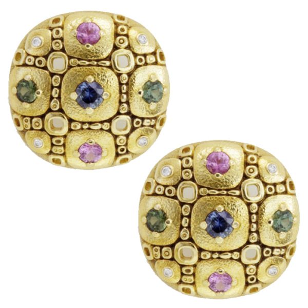 Alex Sepkus Little Windows Earrings - E-163S For Sale