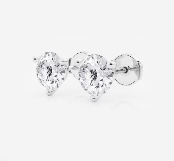 1.03-4.16ctw Diamond Studs in White Gold Online Hot Sale