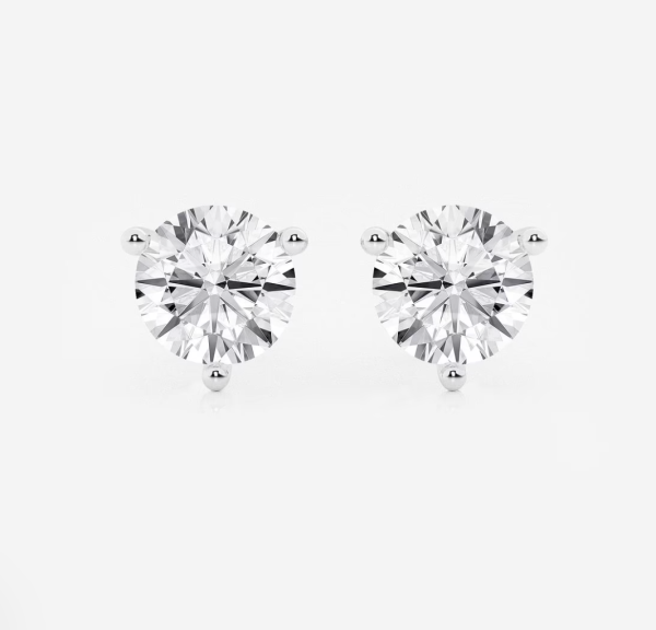 1.03-4.16ctw Diamond Studs in White Gold Online Hot Sale