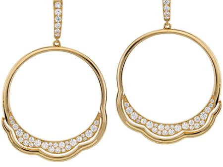 Hearts On Fire Lorelei Circle Diamond Earrings Online now