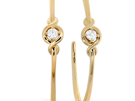 Hearts On Fire Optima Single Diamond Hoop Earrings For Discount