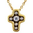 Alex Sepkus Cross Pendant Necklace - M-18D15 Discount