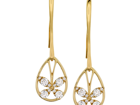 Hearts On Fire Aerial Diamond Drop Earrings Discount