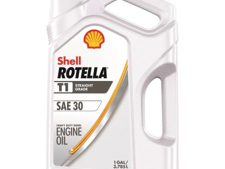 SHELL ROTELLA T1 STRAIGHT SAE 30 1GAL (3 pack) For Discount