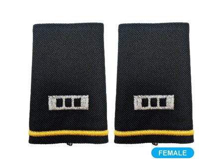 U.S. Army W3 Chief Warrant Officer 3 Shoulder Marks - Female (Small) Sale