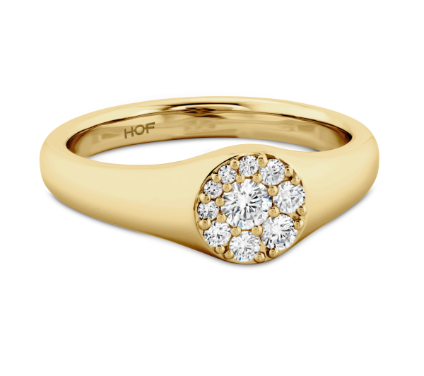 Tessa Circle Signet Ring Fashion