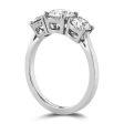 Hearts On Fire Simply Bridal Three Stone Engagement Ring For Discount