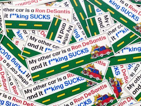 Ron DeSantis Bumper Sticker Online now