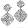 Hearts On Fire Silk Pave Double Diamond Shape Drop Earrings Online