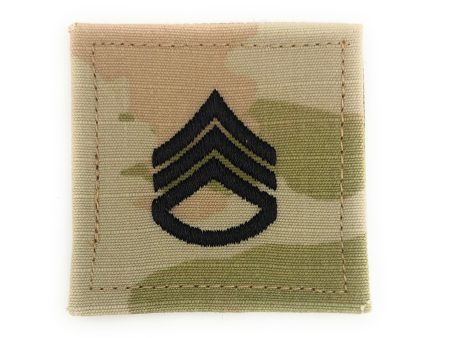 U.S. Army E6 Staff Sergeant OCP with Hook Fastener (each) For Sale