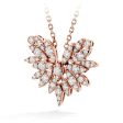 Hearts On Fire White Kites Bird Large Diamond Necklace Fashion