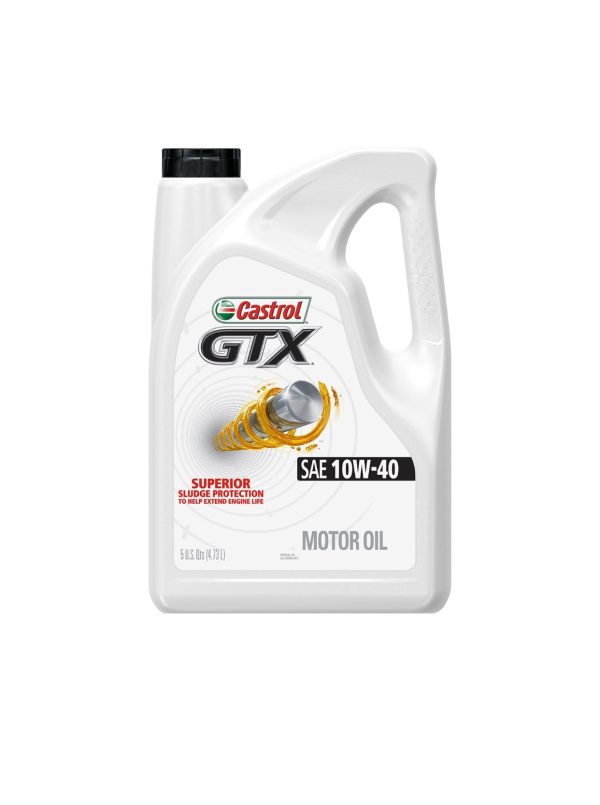 CASTROL GTX SAE 10W-40 5QT (3 pack) For Cheap