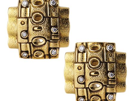 Alex Sepkus Cross Squared Earrings - E-216 Supply