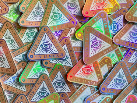 Seen it All Holographic Sticker Online Sale