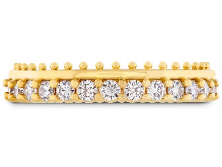 Hearts On Fire Sloane Picot All In A Row Diamond Band Online now