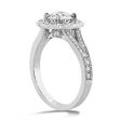 Hearts On Liliana Halo Engagement Ring Discount