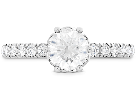 Hearts On Fire Signature Bezel Basket Diamond Engagement Ring Online now