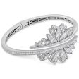 Hearts On Fire White Feathers Diamond Bangle on Sale