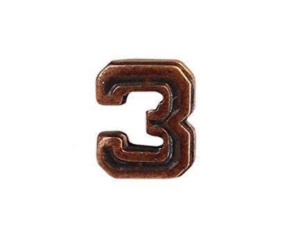 US Army Numeral 3 3 16in Bronze Ribbon Device For Cheap