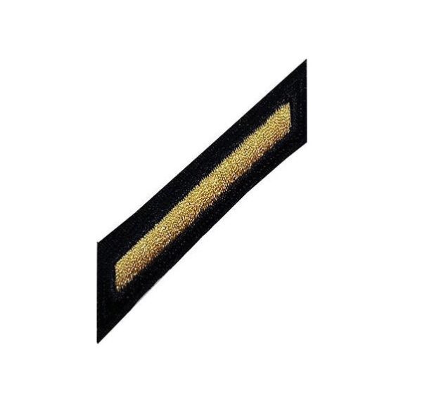 U.S. Army Gold on Blue Male Hashmark Supply