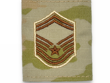 U.S. Air Force E8 Senior Master Sergeant OCP Spice Brown Gore-Tex® Loop Rank Supply