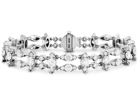 Hearts On Fire Whimsical Double Row Diamond Bracelet Online Sale